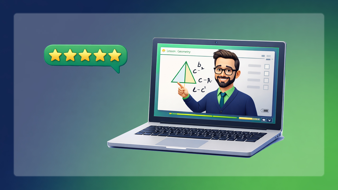 Learners collaborating in a study session